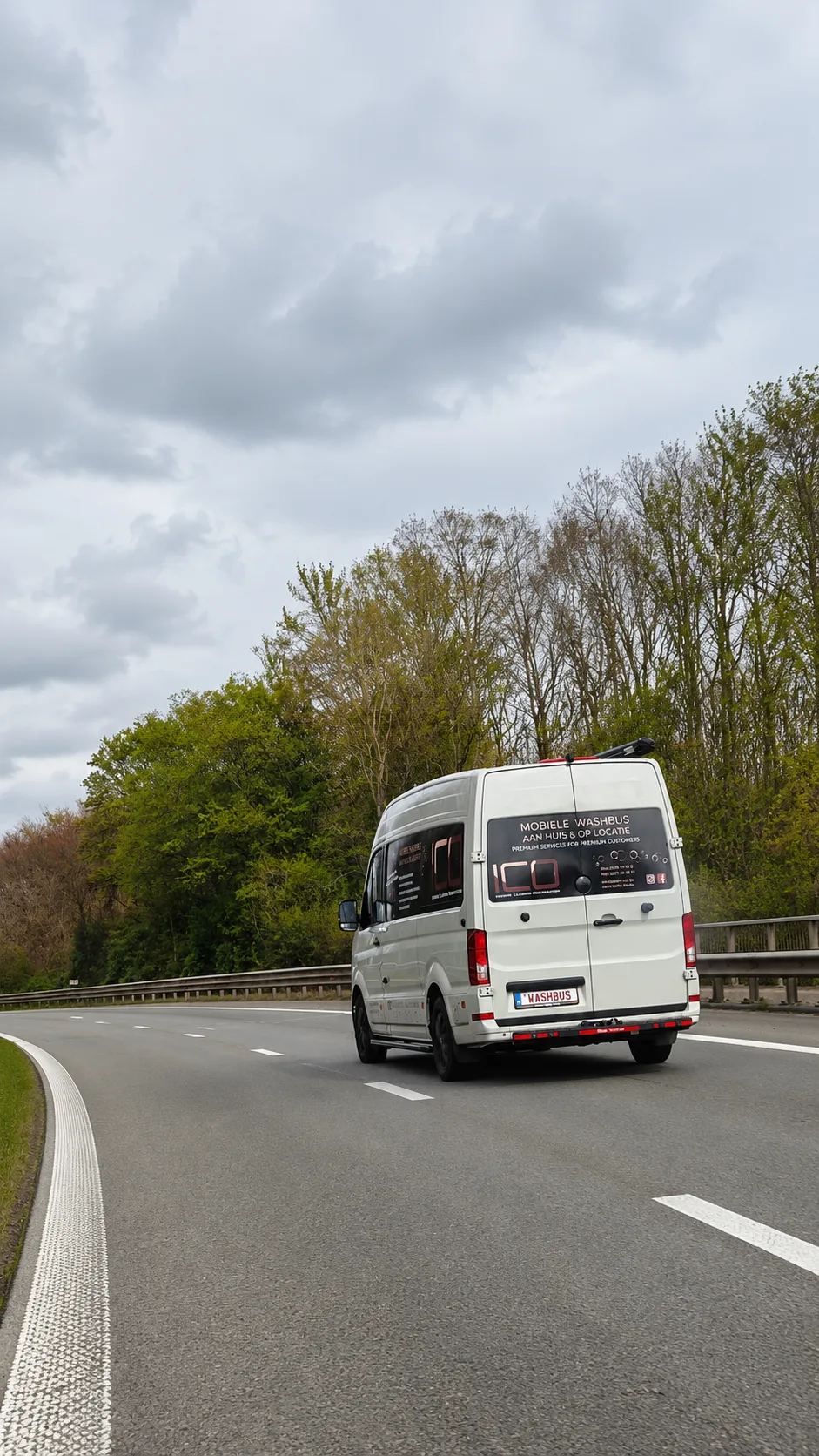 ICO Washbus onderweg